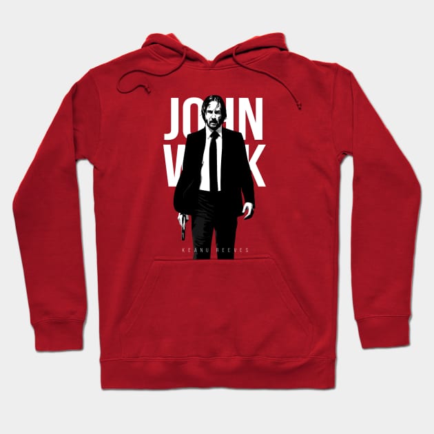 John Wick Hoodie by RYVEcreative